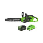 Greenworks - tron�onneuse brushless 35cm 40v batterie 4. 0 ah - chargeur - gd40cs15k4