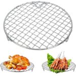 Grid accessoire pour barbecue / grill, 18cm / 7. 1 pouces barbecue grille de cuisson en acier inoxydable ...