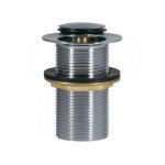 Tres grifera - bonde de lavabo sans trop?plein diam. 37 mm click?clack chrom - tres 134215001