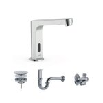 Tres grifería - kit robinet électronique de lavabo une seule eau basic chromé - tres 39210397 Tres grifería - kit robinet électronique de lavabo une seule eau basic chromé - tres 39210397