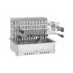 Gril encastrable et  poser forge adour avec tournebroche lectrique 918. 56