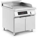 Royal catering - grill  induction - 720 x 610 mm - smooth - 10000 w