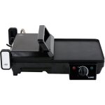 Gril de table �lectrique 2 en 1, 2000 w, 40, 5 x 25 cm - w - 67455