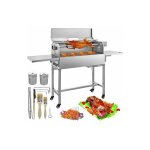 Me - grill traditionnel �lectrique gour t barbecue au charbon de bois, 25 w, 2172 cm carr�, acier inox, ...