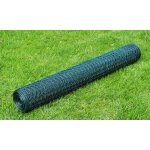 Grillage acier galvanis et revtement en pvc 25 x 1 m vert