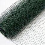 Grillage métallique pour cloture maillage hexagonal 13x13mm longueur 25m hauteur 100cm clôture pour animaux ... Grillage métallique pour cloture maillage hexagonal 13x13mm longueur 25m hauteur 100cm clôture pour animaux ...