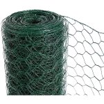Grillage a poule 10 / 25m, grillage clture rigide pour jardin taille des mailles: 27 mm - 0. 5m x 10m ...
