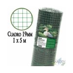 Suinga - grillage à poule 19mm 1x5 m. galvanisé maille carré en plastique vert . cloture poulailler voliere ... Suinga - grillage à poule 19mm 1x5 m. galvanisé maille carré en plastique vert . cloture poulailler voliere ...