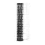 Grillage soudé en rouleau l20m maille 100x75 fil 2. 1mm ht 1m gris anthracite Grillage soudé en rouleau l20m maille 100x75 fil 2. 1mm ht 1m gris anthracite