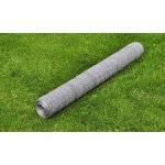 Grillage pour volière acier galvanisé 25 x 0, 5 m argenté Grillage pour volière acier galvanisé 25 x 0, 5 m argenté