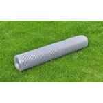 Grillage pour volire acier galvanis 25 x 1 m argent