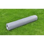 Grillage pour volire acier galvanis 25 x 1 m argent