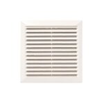 Grille d'aération pvc à clipser 184x184mm avec moustiquaire blanc - 200964 - autogyre Grille d'aération pvc à clipser 184x184mm avec moustiquaire blanc - 200964 - autogyre