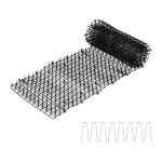 Relaxdays - grille stop chats et fouines, 8 piquets de fixation, pour vos tr�sors verts, l x p : 200 ...