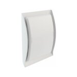 Nicoll ? grille a�ration vmc 125 mm ? passage d'air 100 cm� ? installation facile � clipser ? pour ventilation ...