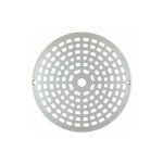 Grille blanche bonde de fond qp et coral Grille blanche bonde de fond qp et coral