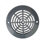 Grille bonde de fond de piscine - gris fonc - pdfx9958dgr - hayward