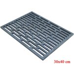 Fonderia bongiovanni - grille en brique en fonte pour chemin�es et po�les disponible en diff�rentes tailles ...