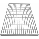 Grille caillebotis acier galvanisé 1000mm x 600 mm - min 260gr / m² maille 32 x 100mm grillage revêtement ... Grille caillebotis acier galvanisé 1000mm x 600 mm - min 260gr / m² maille 32 x 100mm grillage revêtement ...