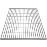 Grille caillebotis acier galvanis 800mm x 800 mm - min 260gr / m maille 32 x 100mm grillage revtement ...