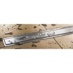 Grille pour caniveau de douche à l'italienne pleine avec cadre kerdi line a - hauteur 19 mm - longueur ... Grille pour caniveau de douche à l'italienne pleine avec cadre kerdi line a - hauteur 19 mm - longueur ...
