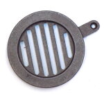 Kaminxpert - grille  cendres a pour poles  bois gemma de la nordica - fonte - dimensions d'encastrement ...