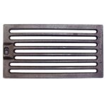 Kaminxpert - grille � cendres pour po�les � bois rosa de la nordica - fonte - dimensions d'encastrement ...