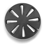 Kaminxpert - grille  cendres pour poles  chemine 10 de handl - fonte - dimensions d'encastrement ...