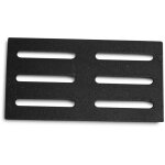 Kaminxpert - grille  cendres pour poles  chemine gent de thorma - fonte - dimensions d'encastrement ...