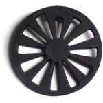 Grille  cendres pour poles  chemine quadro de attika - fonte - dimensions d'encastrement parfaitement ...