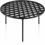 Grille de cuisson en fonte  35 cm avec 3 pieds, dessous de plat dutch oven, accessoires pour barbecue, ...