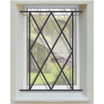 Dms - grille de defense aquitaine pour fenetre h= 45 cm x l= 40 cm (c�te tableau)