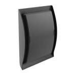 Nicoll - grille design �100 conforme r�glementation gaz anthracite