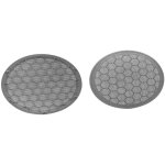 Grilles de haut - parleur gris 165mm compatible avec leon toledo passat golf - voir liste