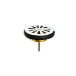 Bonde de douche en laiton avec grille dimensions : diam�tre 80 x 1 1 / 4