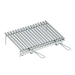 Grille en acier inoxydable 47x33 cm avec ra cupa ration de graisse pour barbecue grill pin nic ra tissage ...