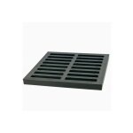 Grille de regard 300300 pvc a15 graphite - mx 01783
