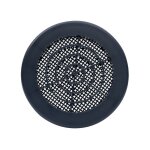 Grilles rondes  clipser avec moustiquaire - diamtre 125 mm - passage d'air 39 cm2 - finition anthracite ...