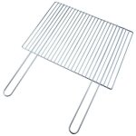 Grille sandrigarden en acier, manches fixes, 520x400 mm