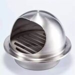 Grille ventilation 120 mm grille aeration inox haute qualit� grille a�ration ext�rieur avec moustiquaire ...