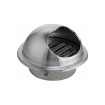 Grille ventilation hotte sortie d'aration rond grille de ventilation en inox conduit arateur avec un ...