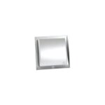 Nicoll - grille de ventilation neolia design diam�tre 100 imiitation inox bross�