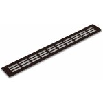 Grille de ventilation rectangulaire à encastrer multifonction aération air intérieur extérieur meuble ... Grille de ventilation rectangulaire à encastrer multifonction aération air intérieur extérieur meuble ...