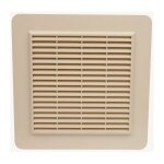 Grille de ventilation avec grille anti insectes - couleur sable - 246 x 246 mm - nicoll Grille de ventilation avec grille anti insectes - couleur sable - 246 x 246 mm - nicoll