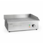 Grillmeile 3000r pro barbecue �lectrique 3000 w plaque de cuisson rainur�e 54. 5 x 35cm