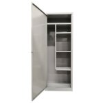 Armoire porte balai mtallique 1 porte cm. 60lx40px167h