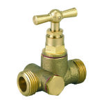 Robinet d'arrêt laiton n. f. avec purge mâle - mâle 3 / 4 Robinet d'arrêt laiton n. f. avec purge mâle - mâle 3 / 4