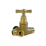 Grk - robinet d'arr�t � souder avec purge - diam�tre : 10x12