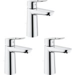Grohe lot de 3 mitigeurs lavabo bauloop taille m