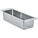 Grohe - accessoires - egouttoir pour viers, inox bross 40852sd0